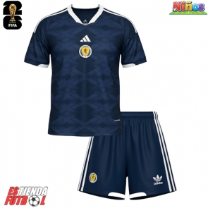 Escocia Primera Equipación Niños Mundial 2026 Manga Corta (+ Pantalones cortos)